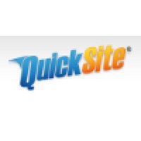 QuickSite logo, QuickSite contact details