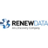 RenewData, an LDiscovery Company logo, RenewData, an LDiscovery Company contact details