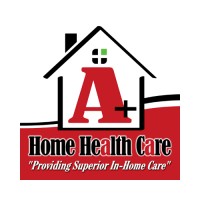 A Plus Home Health Care logo, A Plus Home Health Care contact details