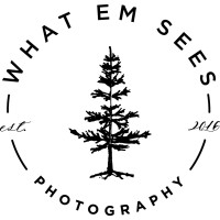 What Em Sees Photography logo, What Em Sees Photography contact details