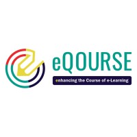 eQOURSE logo, eQOURSE contact details