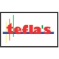 Tefla's logo, Tefla's contact details