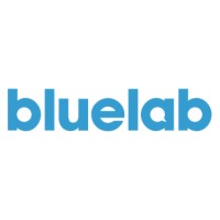 BlueLab logo, BlueLab contact details