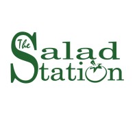 The Salad Station logo, The Salad Station contact details