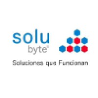 SoluByte logo, SoluByte contact details