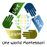 One World Montessori logo, One World Montessori contact details