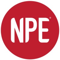 NPE logo, NPE contact details