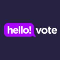 HelloVote logo, HelloVote contact details