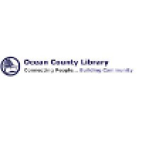 The Ocean County Library logo, The Ocean County Library contact details