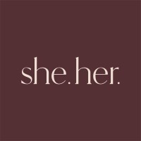 she.her. logo, she.her. contact details