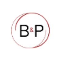 B&P logo, B&P contact details