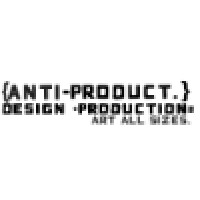 [anti-product.] Design + Development logo, [anti-product.] Design + Development contact details