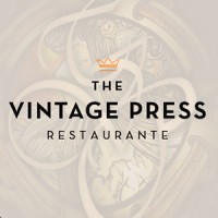 The Vintage Press logo, The Vintage Press contact details