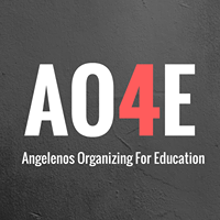 Angelenos Organizing for Education logo, Angelenos Organizing for Education contact details