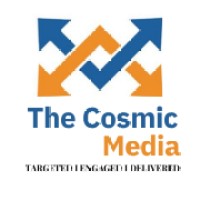 The Cosmic Media logo, The Cosmic Media contact details