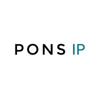 PONS IP logo, PONS IP contact details