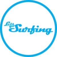 LETS GO SURFING logo, LETS GO SURFING contact details