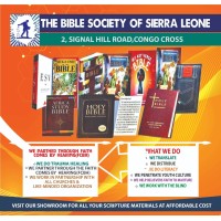 Bible Society of Sierra Leone logo, Bible Society of Sierra Leone contact details