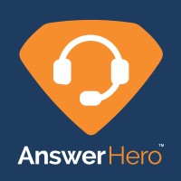 AnswerHero logo, AnswerHero contact details