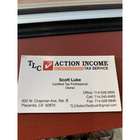 TLC Action Income Tax Service, est 1992 logo, TLC Action Income Tax Service, est 1992 contact details