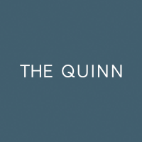 The Quinn logo, The Quinn contact details