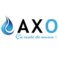 AXO logo, AXO contact details