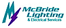 McBride Lighting logo, McBride Lighting contact details