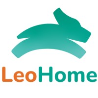 LeoHome logo, LeoHome contact details