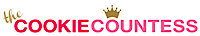 The Cookie Countess logo, The Cookie Countess contact details