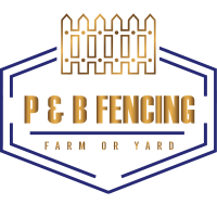 P&B Fencing logo, P&B Fencing contact details