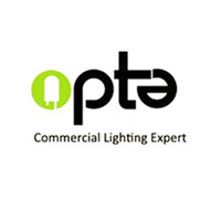 OPTE Lighting logo, OPTE Lighting contact details