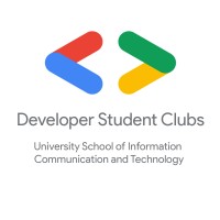 Google Developer Student Clubs, University School of Information, Communication and Technology logo, Google Developer Student Clubs, University School of Information, Communication and Technology contact details