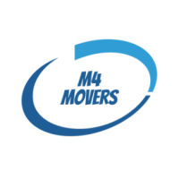 M4 Movers logo, M4 Movers contact details