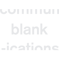 blank communications logo, blank communications contact details