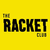 The Racket Club logo, The Racket Club contact details