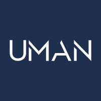 UMAN logo, UMAN contact details