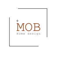 + MOB MÓVEIS logo, + MOB MÓVEIS contact details