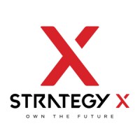 Strategy X logo, Strategy X contact details