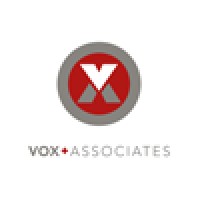 VOX + Associates logo, VOX + Associates contact details