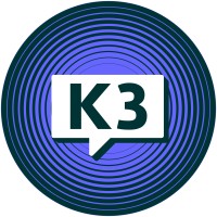 The KThree logo, The KThree contact details