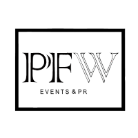 PFW Events & PR logo, PFW Events & PR contact details