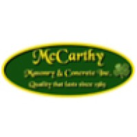 Mccarthy Masonry And Concrete logo, Mccarthy Masonry And Concrete contact details