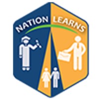 Nation Learns logo, Nation Learns contact details