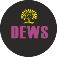 DEWS logo, DEWS contact details