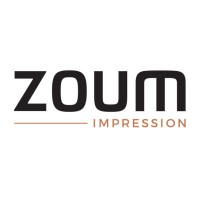 ZOUM impression logo, ZOUM impression contact details