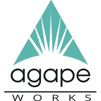 AgapeWORKS logo, AgapeWORKS contact details