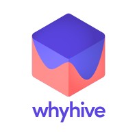 WhyHive logo, WhyHive contact details