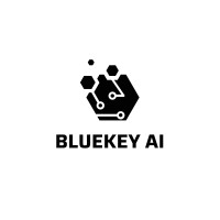 BLUEKEY AI logo, BLUEKEY AI contact details