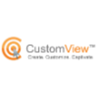 CustomView logo, CustomView contact details