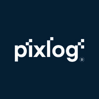 PixLog logo, PixLog contact details